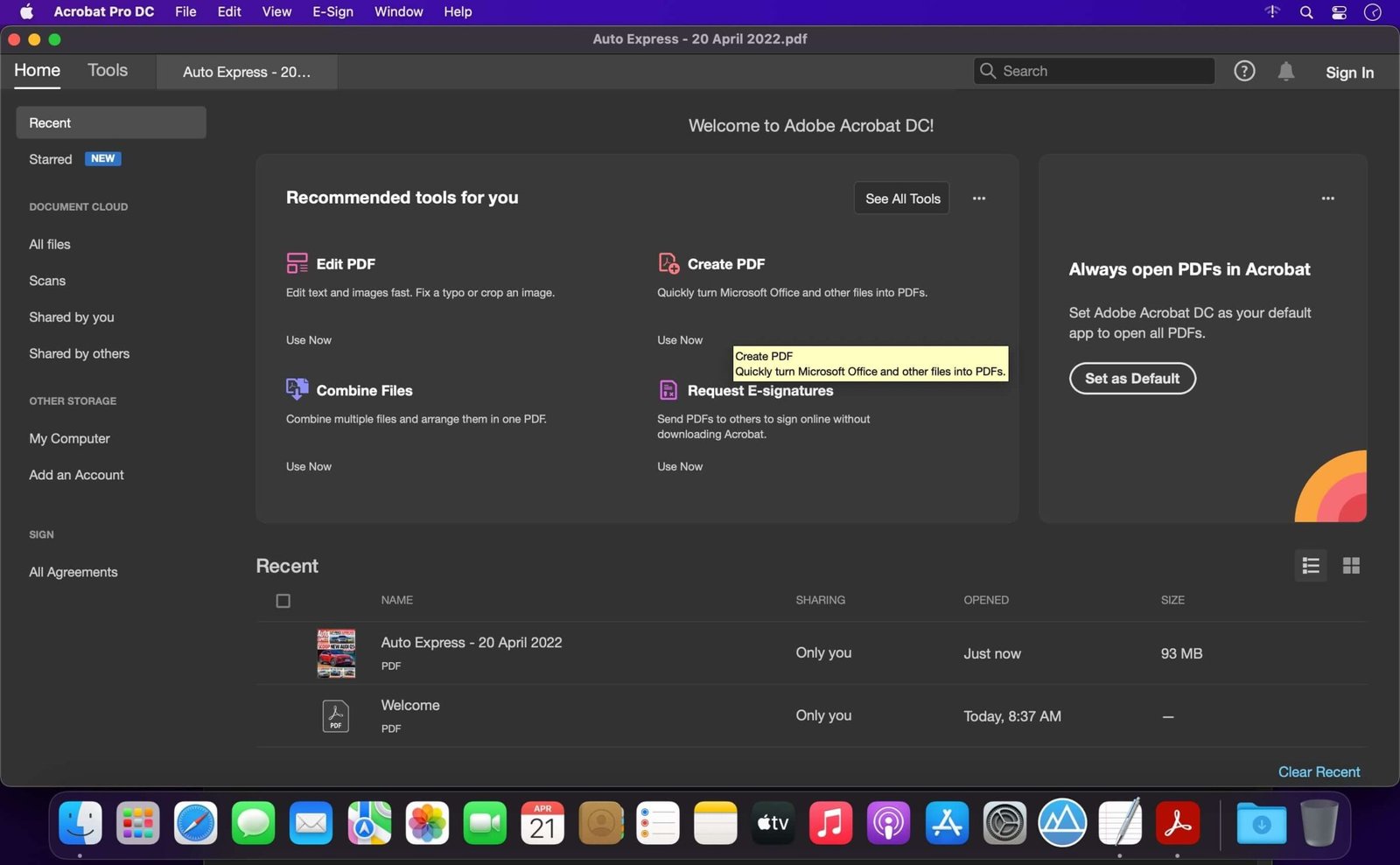 Adobe Acrobat Pro DC 2026 For Mac